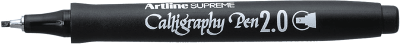 Artline supreme calligraphy pen 2.0