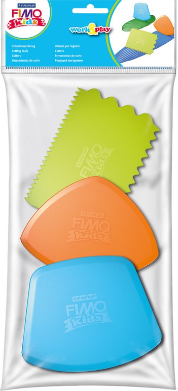 STAEDTLER FIMO kids Work&Play cutters, 3 delig