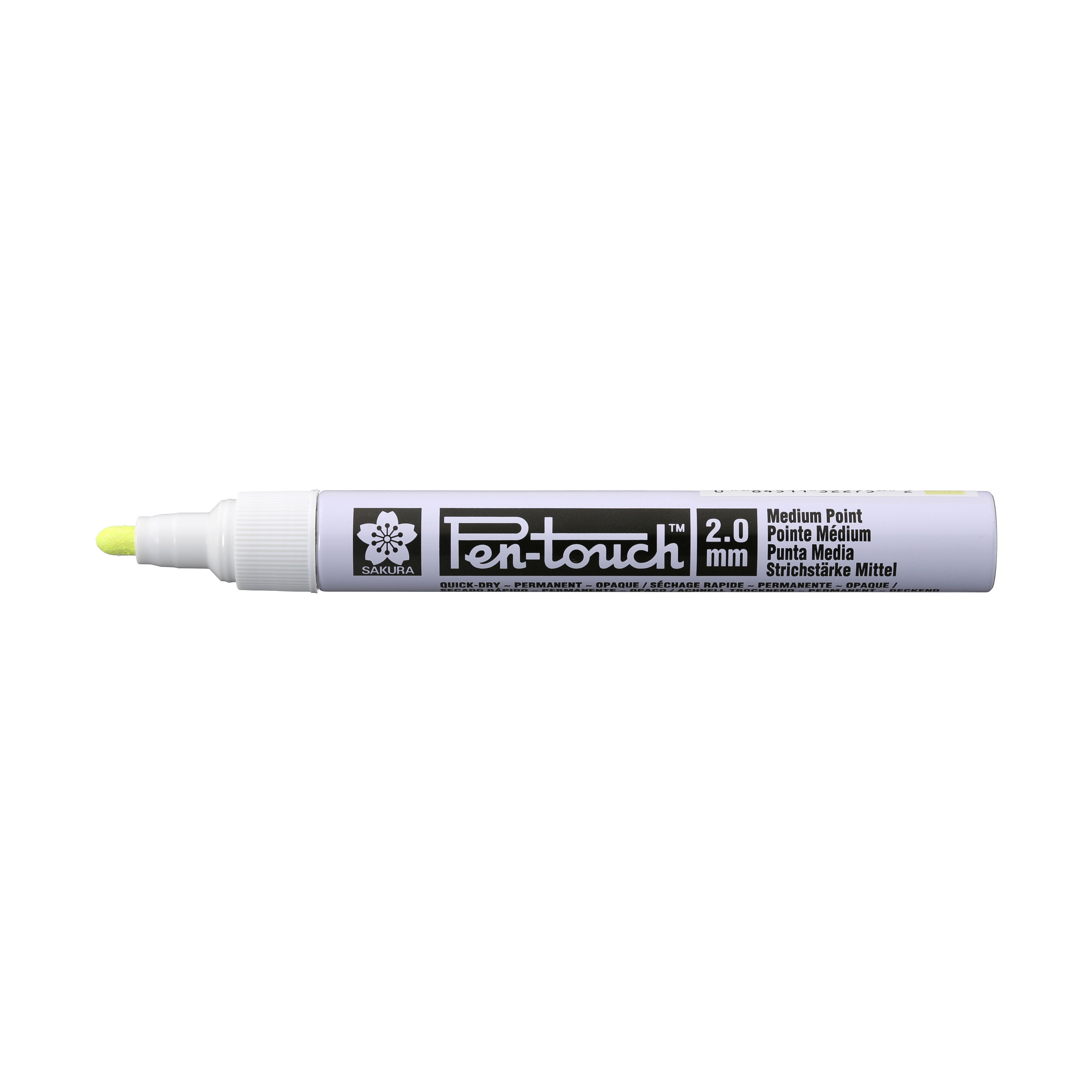 Sakura Pen-touch fin Jaune Fluorescent