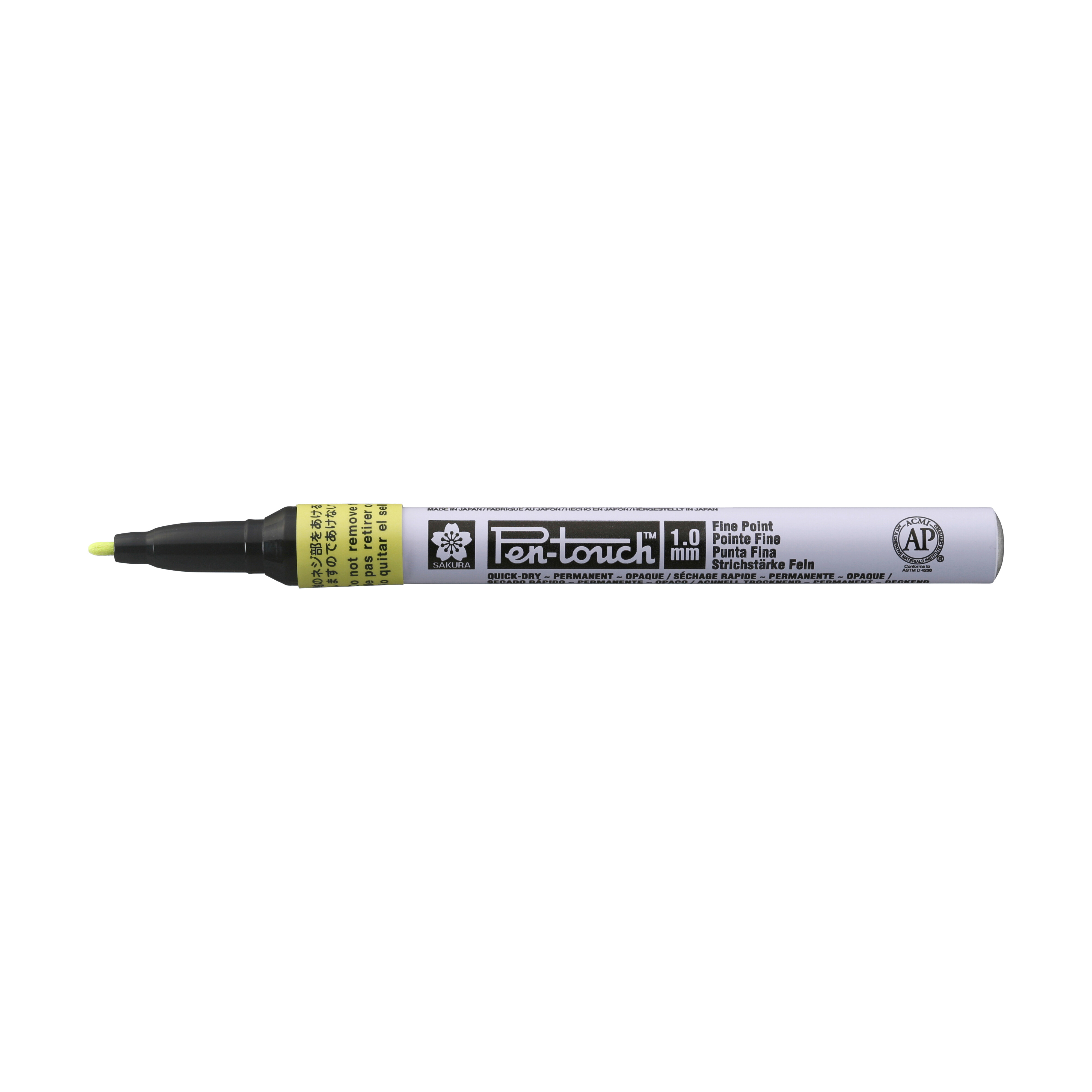 Sakura Pen-touch fin Jaune Fluorescent