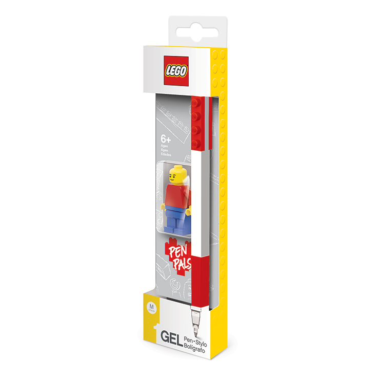 LEGO Blauwe Gel Pen met Minifig