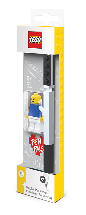LEGO Blauwe Gel Pen met Minifig