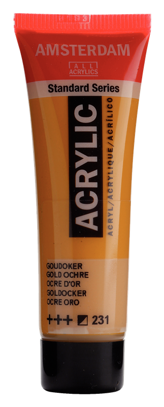 Amsterdam Standard Series Acrylique Tube 20 ml Ocre d'Or 231