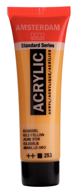 Amsterdam Standard Series Acrylverf Tube 20 ml Goudgeel 253