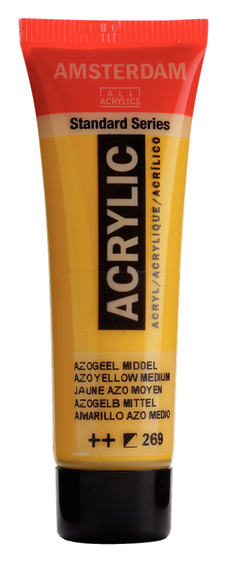 Amsterdam Standard Series Acrylverf Tube 20 ml Azogeel Middel 269
