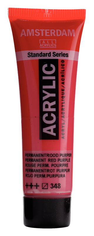 Amsterdam Standard Series Acrylverf Tube 20 ml Permanentrood Purper 348