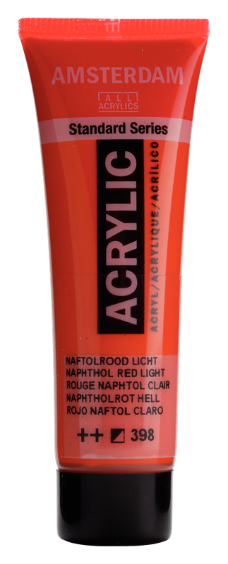 Amsterdam Standard Series Acrylverf Tube 20 ml Naftolrood Licht 398