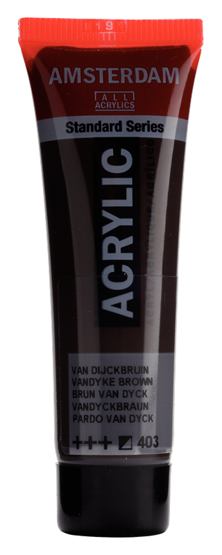 Amsterdam Standard Series Acrylverf Tube 20 ml Van Dijckbruin 403