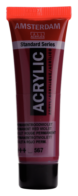 Amsterdam Standard Series Acrylverf Tube 20 ml Permanentroodviolet 567