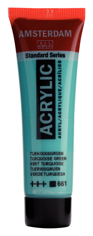 Amsterdam Standard Series Acrylique Tube 20 ml Vert Turquoise 661