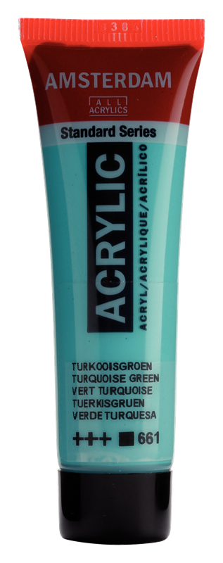 Amsterdam Standard Series Acrylverf Tube 20 ml Turkooisgroen 661