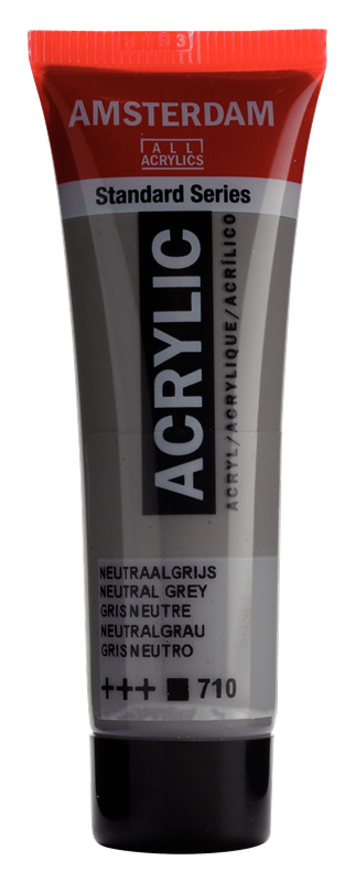 Amsterdam Standard Series Acrylverf Tube 20 ml Neutraalgrijs 710