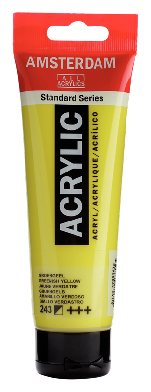 Amsterdam Standard Series Acrylverf Tube 120 ml Groengeel 243