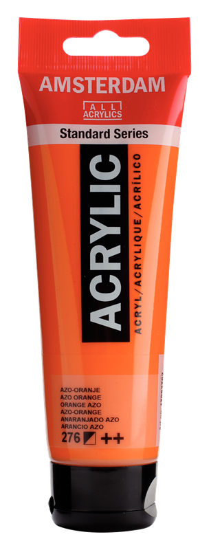 Amsterdam Standard Series Acrylverf Tube 120 ml Azo-Oranje 276
