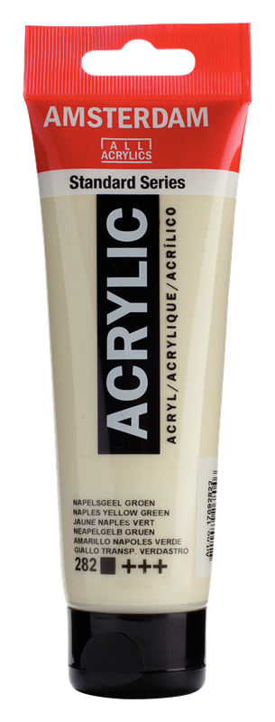 Amsterdam Standard Series Acrylverf Tube 120 ml Napelsgeel Groen 282