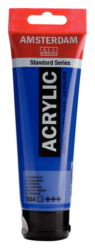 Amsterdam Standard Series Acrylique Tube 120 ml Outremer 504