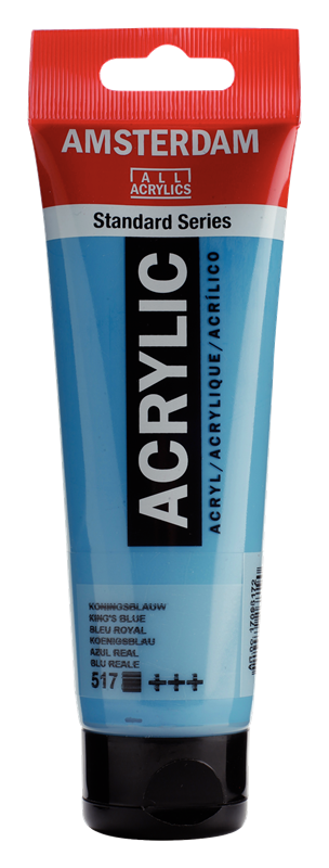 Amsterdam Standard Series Acrylverf Tube 120 ml Koningsblauw 517