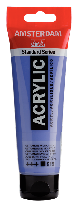 Amsterdam Standard Series Acrylique Tube 120 ml Outremer Violet Clair 519