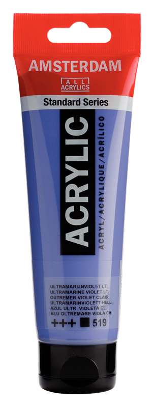 Amsterdam Standard Series Acrylverf Tube 120 ml Ultramarijnviolet Licht 519