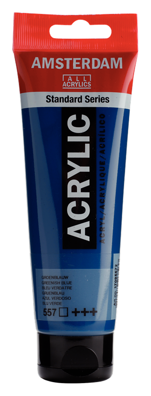 Amsterdam Standard Series Acrylverf Tube 120 ml Groenblauw 557