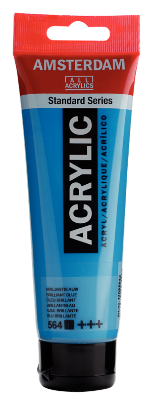 Amsterdam Standard Series Acrylverf Tube 120 ml Briljantblauw 564