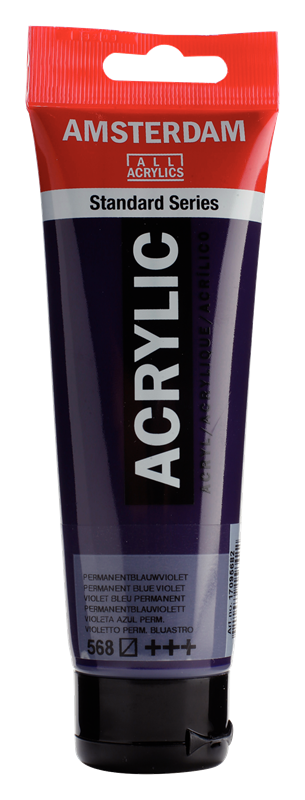Amsterdam Standard Series Acrylverf Tube 120 ml Permanentblauwviolet 568