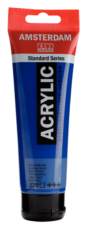 Amsterdam Standard Series Acrylverf Tube 120 ml Phtaloblauw 570