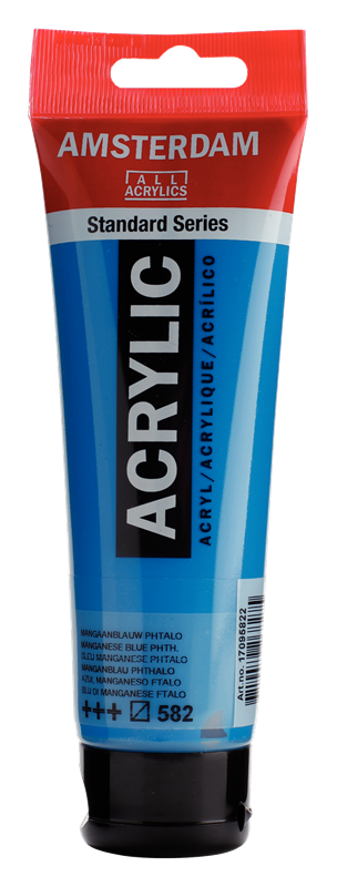 Amsterdam Standard Series Acrylverf Tube 120 ml Mangaanblauw Phtalo 582