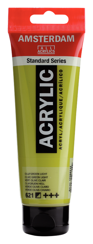 Amsterdam Standard Series Acrylverf Tube 120 ml Olijfgroen Licht 621