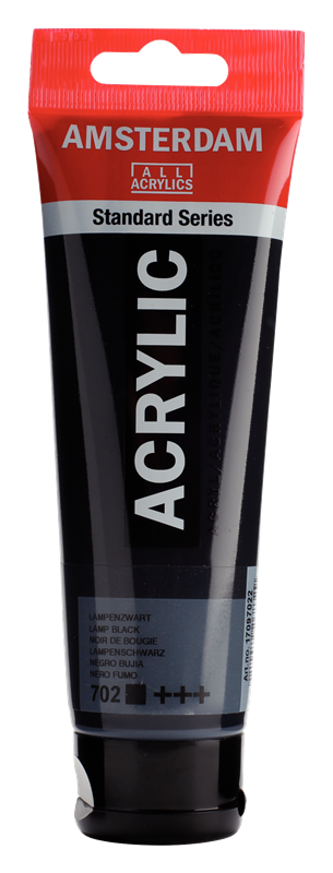 Amsterdam Standard Series Acrylverf Tube 120 ml Lampenzwart 702