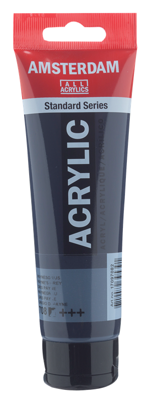 Amsterdam Standard Series Acrylverf Tube 120 ml Paynesgrijs 708