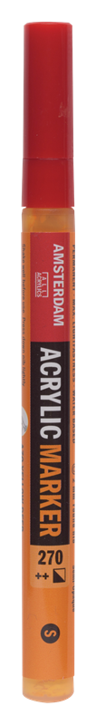 Amsterdam Marqueur Acrylique 2 mm Jaune Azo Foncé 270