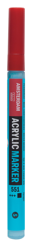 Amsterdam Marqueur Acrylique 2 mm Bleu Céleste Clair 551
