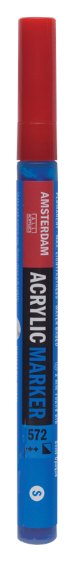 Amsterdam Acrylic Marker 2 mm Primaircyaan 572