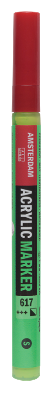 Amsterdam Acrylic Marker 2 mm Geelgroen 617