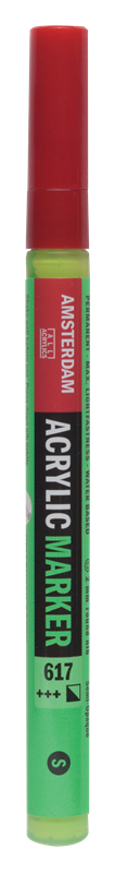 Amsterdam Marqueur Acrylique 2 mm Vert Jaunâtre 617