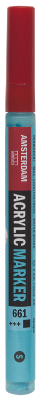 Amsterdam Marqueur Acrylique 2 mm Vert Turquoise 661