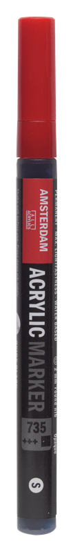 Amsterdam Marqueur Acrylique 2 mm Noir Oxyde 735