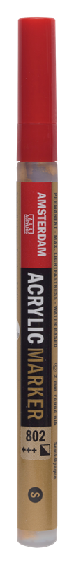 Amsterdam Marqueur Acrylique 2 mm Or Clair 802