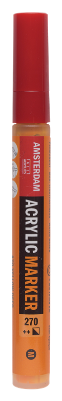 Amsterdam Marqueur Acrylique 4 mm Jaune Azo Foncé 270