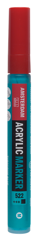 Amsterdam Marqueur Acrylique 4 mm Bleu Turquoise 522