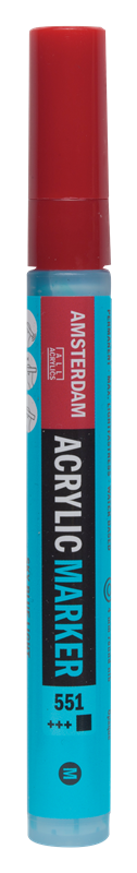 Amsterdam Marqueur Acrylique 4 mm Bleu Céleste Clair 551