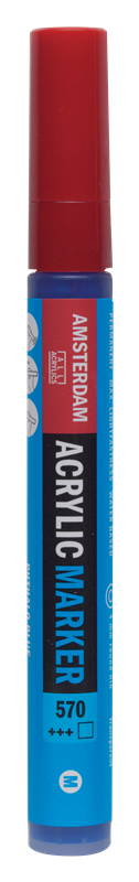 Amsterdam Marqueur Acrylique 4 mm Bleu Phtalo 570
