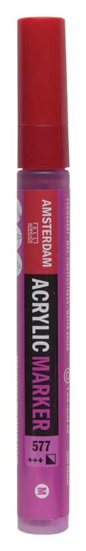 Amsterdam Marqueur Acrylique 4 mm Violet Rouge Permanent Clair 577