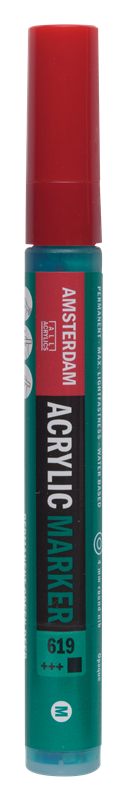Amsterdam Acrylic Marker 4 mm Permanentgroen Donker 619
