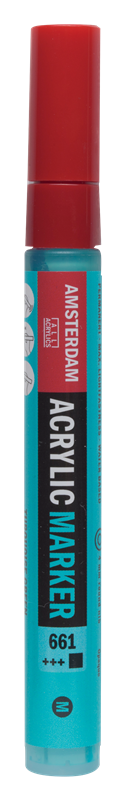 Amsterdam Marqueur Acrylique 4 mm Vert Turquoise 661
