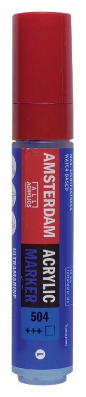 Amsterdam Marqueur Acrylique 15 mm Outremer 504