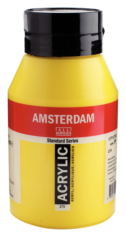 Amsterdam Standard Series Acrylique Pot 1000 ml Jaune Primaire 275