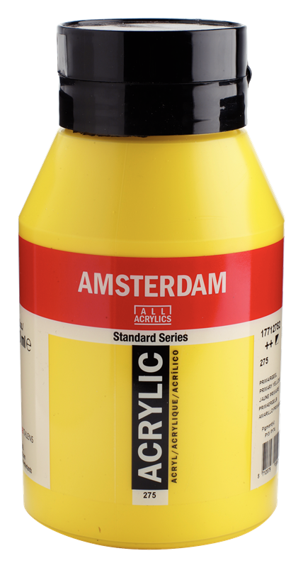 Amsterdam Standard Series Acrylverf Pot 1000 ml Primairgeel 275