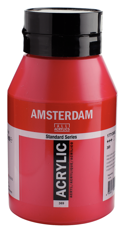 Amsterdam Standard Series Acrylique Pot 1000 ml Magenta Primaire 369
